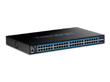 TRENDnet 52-portars Gigabit Web Smart Switch med 10G SFP+-portar
