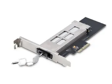 StarTech.com M.2 NVMe SSD to PCIe x4 Mobile Rack/Backplane with Removable Tray for PCI Express Expansion Slot, Tool-less Installation, PCIe 4.0/3.0 Hot-Swap Drive Bay, Key Lock