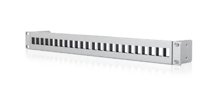 Ubiquiti Networks patchpanel, 24 portar, Keystone, 1U, 19"