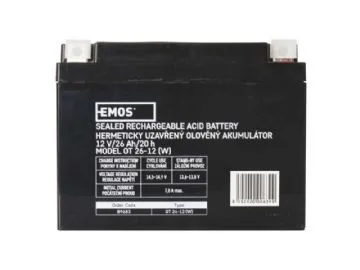 Emos 1201003600, Laddningsbart batteri, Slutna blybatterier (VRLA)