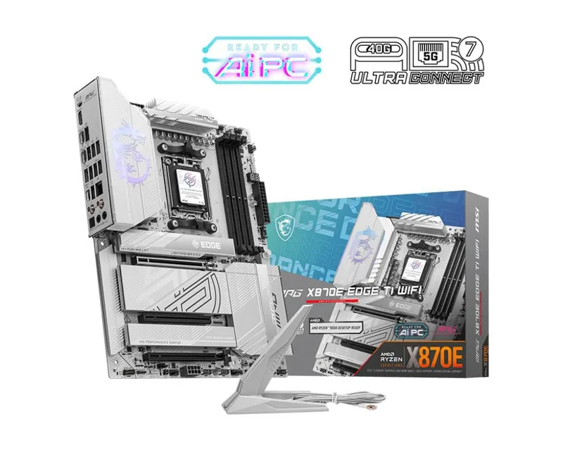 MSI MPG X870E EDGE TI WIFI moderkort