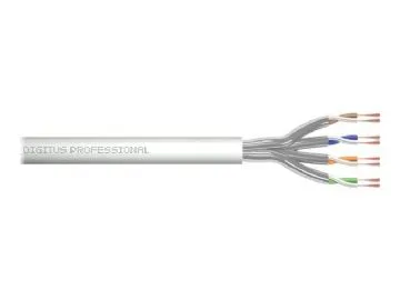 Fuj:tech CAT6A U/UTP network cable, 10 m, black