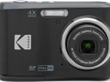 Kodak Pixpro FZ45 Friendly Zoom Digital Camera 16 Mill. pixel optisk zoom: 4 x Full HD video svart,