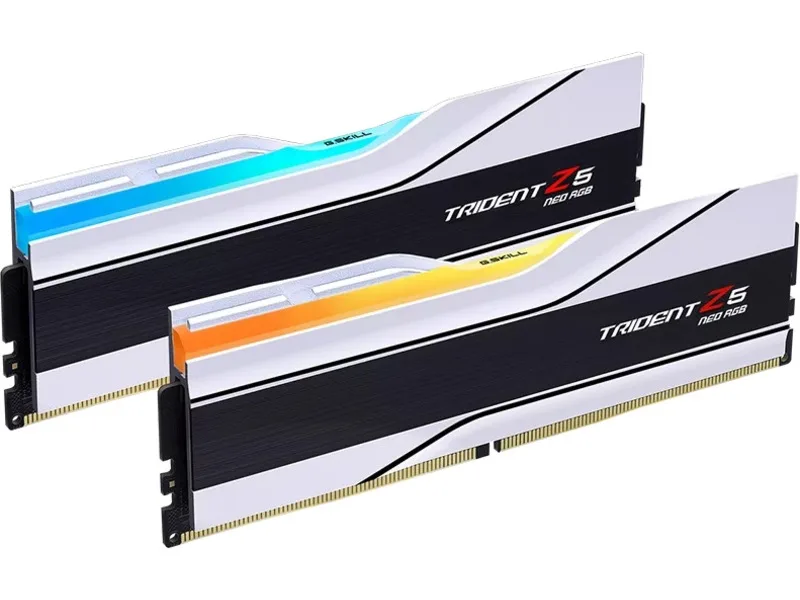 32 GB (2x16GB) DDR5-6400 G.Skill Trident Z5 Neo RGB White CL32, AMD EXPO