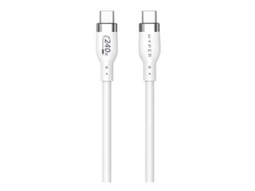HyperJuice - USB-kabel - USB-C (hane) till USB-C (hane)