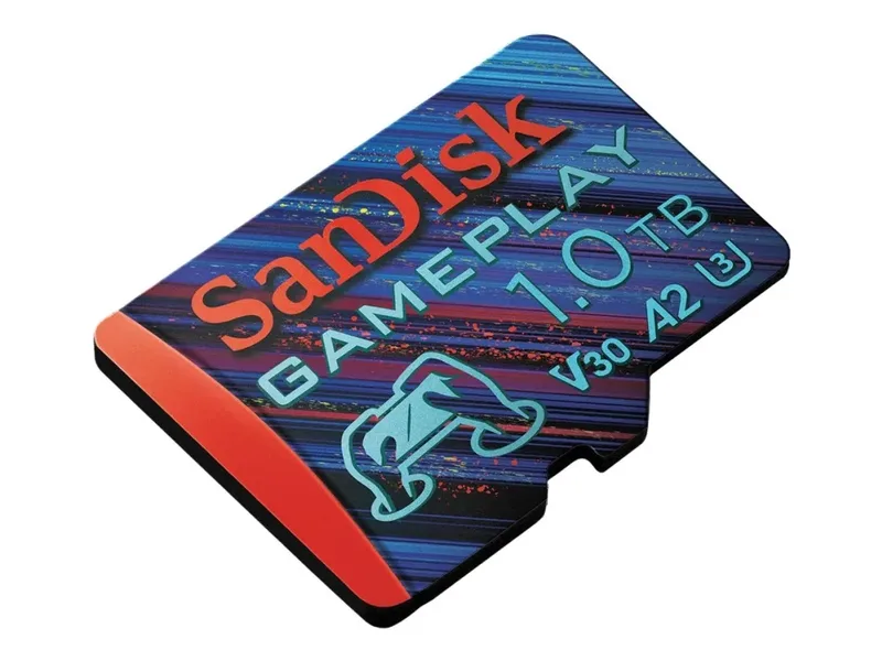 SanDisk GamePlay 1 TB microSDXC UHS-I A2 Minneskort 190 MB/s
