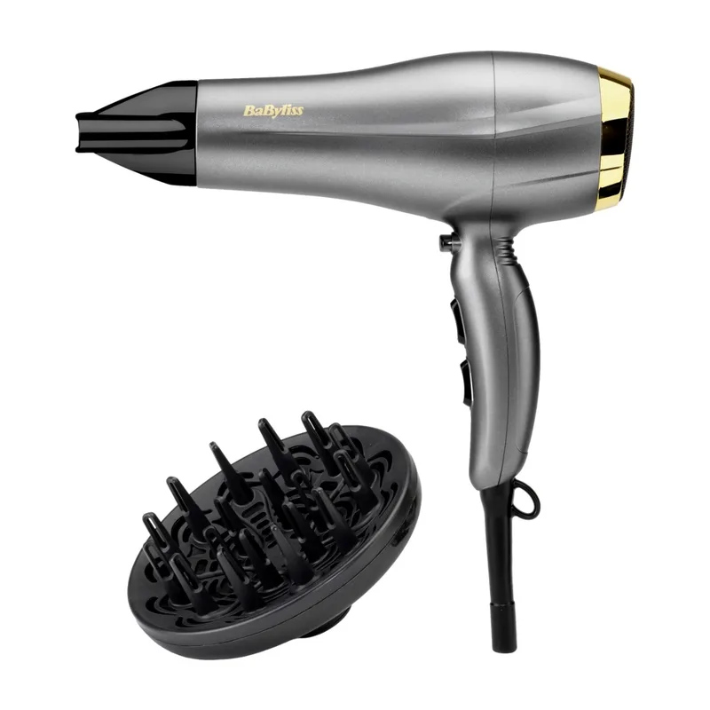 Babyliss Titanium, gold hårfön