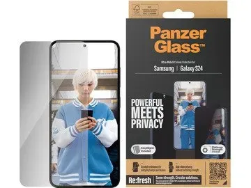 PanzerGlass skärmskydd med sekretessfilter för Samsung Galaxy S24