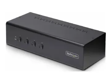 StarTech.com 4-ports DisplayPort KVM-switch för dubbla skärmar
