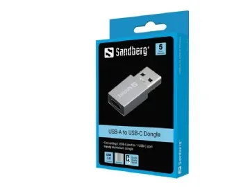 Adapter USB-A hane till USB-C hona