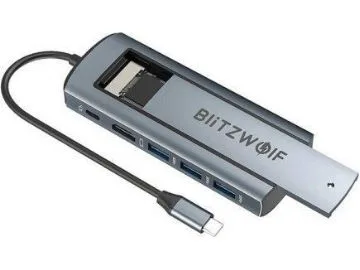 Blitzwolf BW-Neo TH13 6-i-1 HUB-adapter