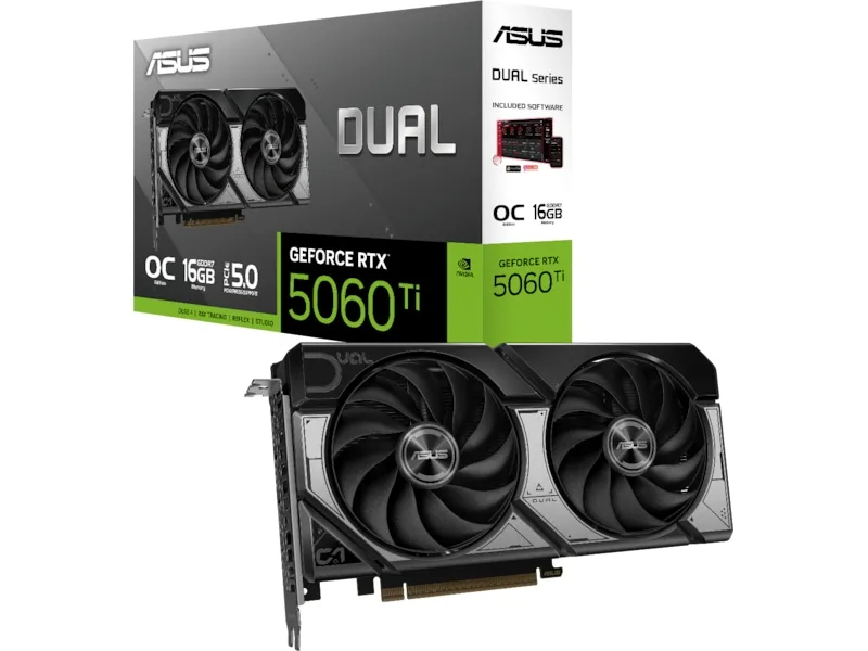 ASUS Dual GeForce RTX 5060 Ti 16GB