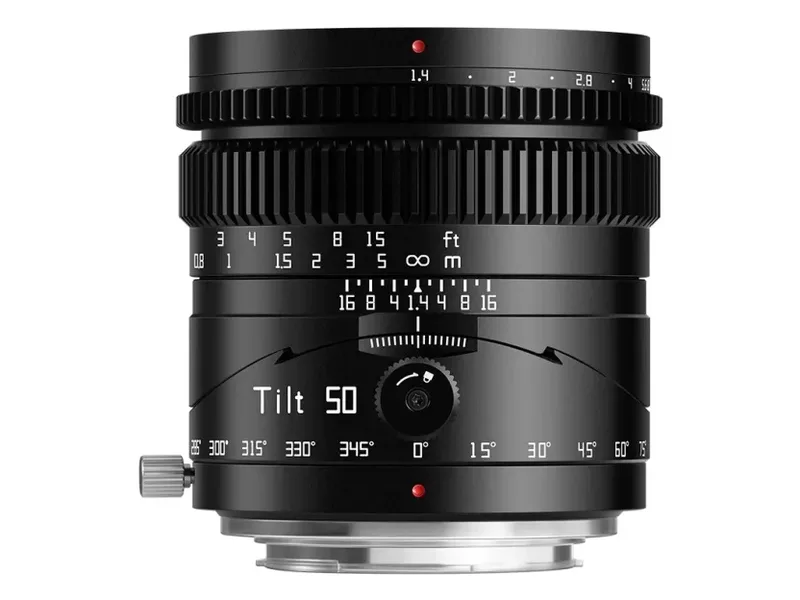 TTArtisan Tilt 50mm F1.4, Standardobjektiv, 7/6, Sony E