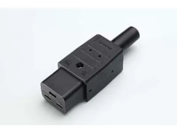 Mercodan - Strömkabel - IEC 60320 C19 - AC 250 V - svart