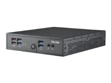 Shuttle XPC slim Barebone DS50U3, Intel i3-1315U, 2x LAN (1x 2.5Gbit,1x 1Gbit), 1xCOM,1xHDMI,1xDP, 1x VGA, fanless,
