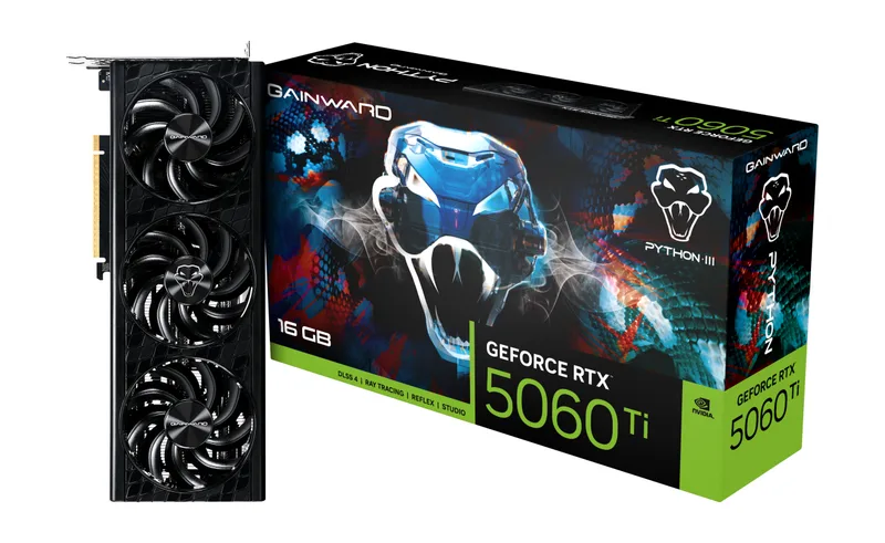 Gainward GeForce RTX 5060 Ti Python III grafikkort