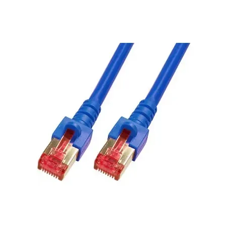 EFB Elektronik nätverkskabel Cat6 S/FTP, blå, 1,5 m