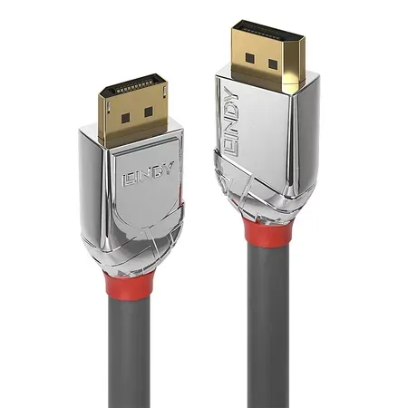 Lindy 36303 DisplayPort kabel 3 m Krom, Grå