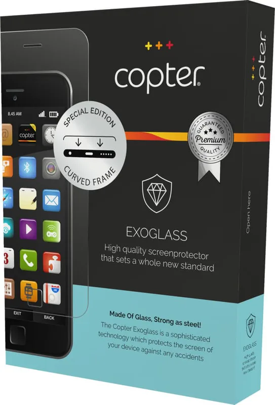 Copter Exoglass Curved Frame iPhone 8 Plus