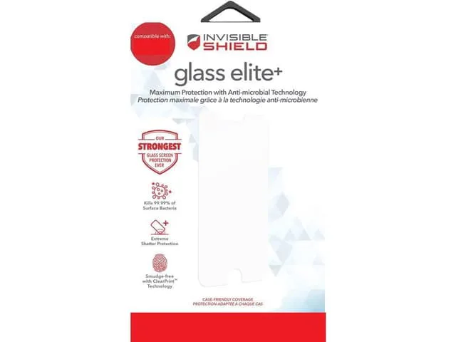 ZAGG InvisibleShield Glas Elite+ Screen för Motorola One Hyper
