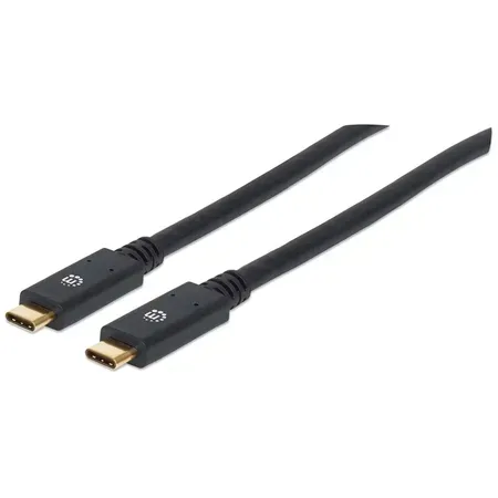 Manhattan 354905 USB-kabel USB 3.2 Gen 1 (3.1 Gen 1) 2 m USB C svart