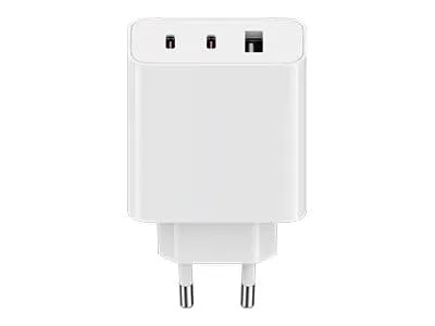 Xiaomi 2C1A - Strömadapter - 67 Watt - 3.25 A (2 x USB-C, USB) - på kabel: USB-C