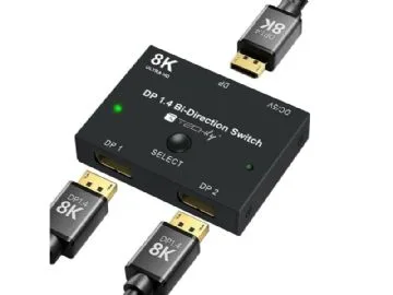 Techly IDATA-DP-2DP-8KT