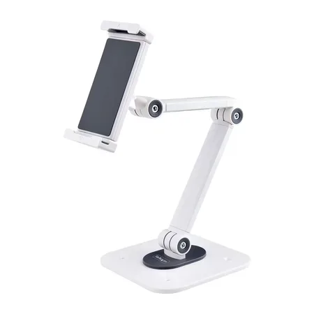 StarTech.com Justerbart surfplattestativ för skrivbord eller vägg, vit