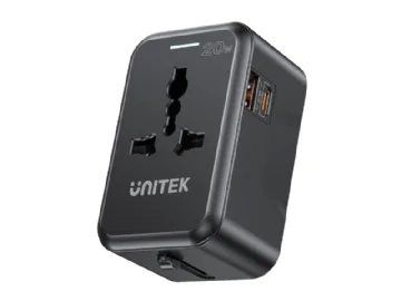 Unitek Unitek PD 20 W reseladdare EU/US/UK/AUS