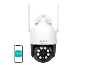 IP Outdoor camera WiFi DEKCO DC5L 2K QHD 166°
