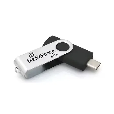 MediaRange USB-minne USB 3.2 Gen 1 USB-C 64 GB