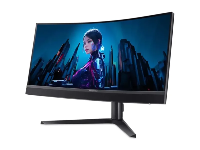 Acer Predator X34 V3bmiiphuzx 34" böjd spelskärm, 180 Hz