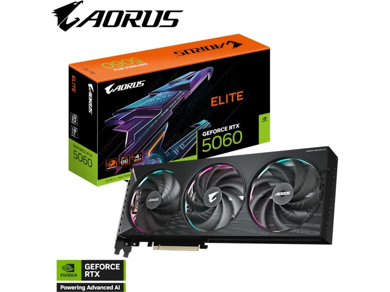 Gigabyte Aorus GeForce RTX 5060 ELITE 8GB