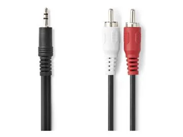 Nedis - Ljudkabel - mini-phone stereo 3.5 mm hane till RCA hane