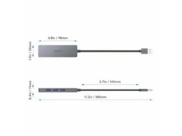 Aukey CB-H36 4 portar USB 3.0 nav