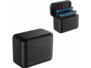 Telesin kameraladdare Usb-laddare för 2x batteri batteri för Insta360 X4 / Insta 360 X 4 Telesin / S0-bcg-07-tis