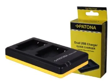 PATONA 1970 batteriladdare för kamera