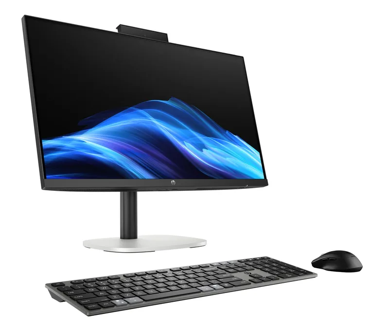 HP ProStudio 4 AiO G1i, 23.8" Full HD IPS, Intel Core Ultra 5 225T, 16 GB, 512 GB SSD, WiFi 6E, Bluetooth 5.3, kamera, Win11 Pro, inkl. trådlöst tangentbord och mus