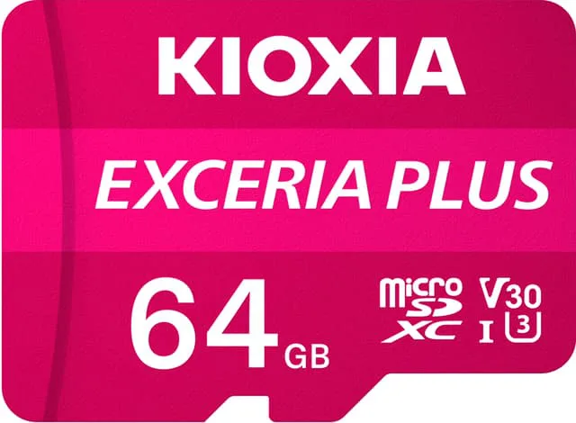 Kioxia Exceria Plus 64GB minneskort