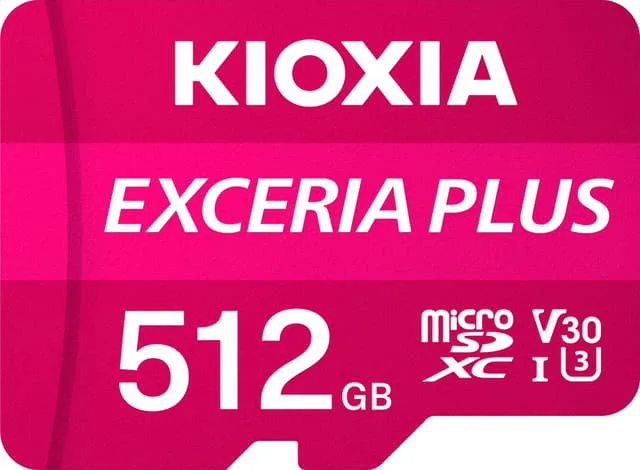 Kioxia Exceria Plus 512GB minneskort