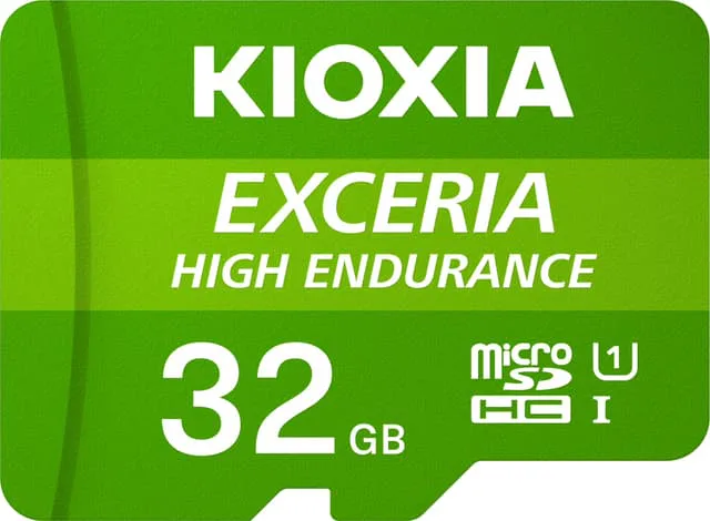 KIOXIA Exceria High Endurace 32GB minneskort