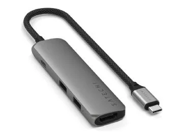 Satechi 4-i-1 USB C Hub Multiport-adapter