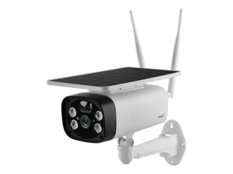 Omajin - Nätverksövervakningskamera - kula - utomhusbruk - waterproof / dust resistant / weather resistant - färg (Dag&Natt) - 1920 x 1080 - 1080p - fast lins - ljud - trådlös - Wi-Fi