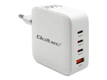 Qoltec nätladdare 140W GaN