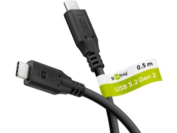 USB-C™ Cable, USB 3.2, 60 W, 10 Gbit/s