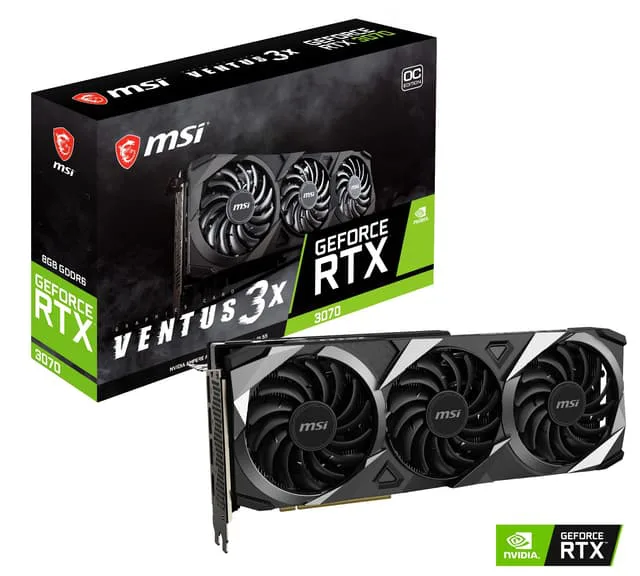 MSI GeForce RTX 3070 Ventus 3X OC