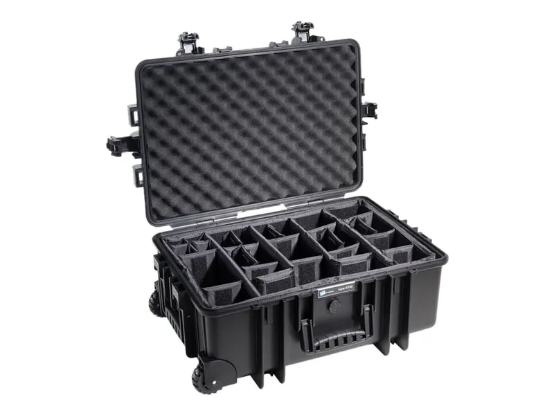 B&W Cases Typ 6700 hårt fodral, svart