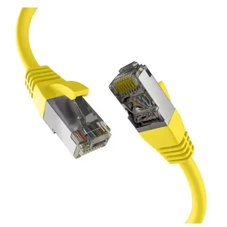 EFB CAT8.1 patchkabel RJ45, gul, 5 m, S/FTP PIMF