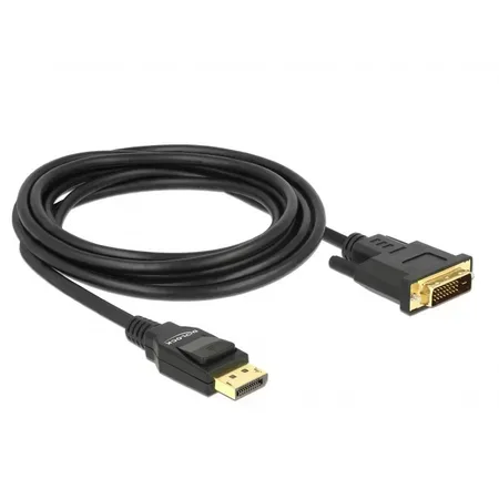 DeLOCK DisplayPort till DVI-D-kabel, 2 m, svart