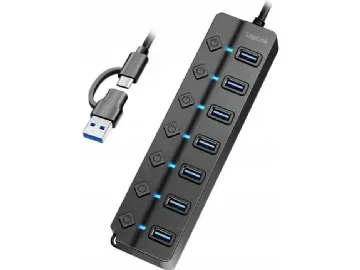 LogiLink USB 3.0 Hub, 7-port